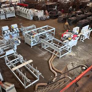 Goujon professionnel bois faisant la Machine ronde bois vadrouille poignée fraiseuse vis italienne manche en bois Machine ligne de traitement - Product Image 5