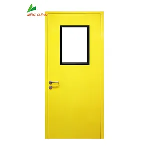 GMP, стандартная герметичная Пыленепроницаемая алюминиевая рама, стальная панель, распашная дверь, чистая дверь, производитель, чистая дверь