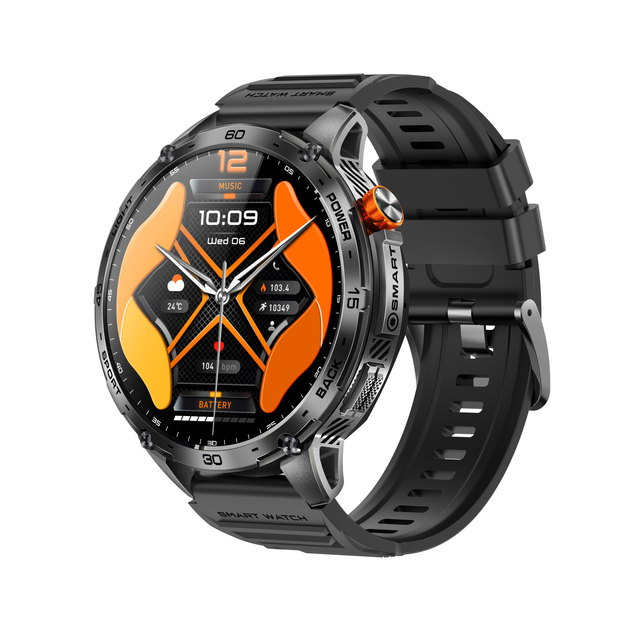 Factory Rugged 1ATM Fitness Outdoor Sports Watch Smartwatch 730mAh Sport Watch with LED Flashlight