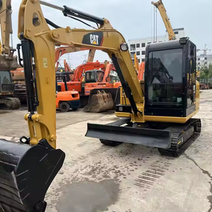 Fournisseur professionnel de mini-excavatrices d'occasion Cat305.5E, poids opérationnel de 5,5 tonnes, moteur de 32 kW, boîte de vitesses, meilleur rapport qualité-prix, vente - Product Image 5