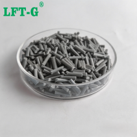 Granulés de polyamide 66 (PA66) LGF40 personnalisables en couleur, renforcés de fibres de verre, plastique technique haute rigidité, résistant à l'usure, pour l'automobile