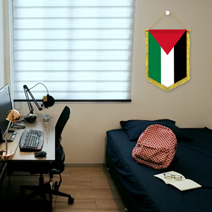 Mini Banderas de Palestina para Coche de 20x30cm, Decoración de Pared, Accesorios de Exhibición, Pequeños Adornos para Colgar - Product Image 3