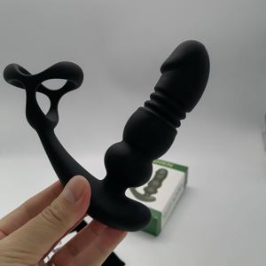 Herren Prostata-Massage gerät Silikon <span class=keywords><strong>Anal</strong></span> Plug Frequenz umwandlung <span class=keywords><strong>Sex</strong></span>-Safer <span class=keywords><strong>Sex</strong></span> Produkt - Product Image 3