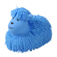 2025 nouveau OEM Shaggy Puffer Relax Stress moutons jouets balle animaux en peluche jouets lumière LED Fidget jouets pour enfants