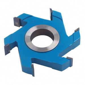120*35*6T*H14 Profile Cutter V Groove Cutter for Wood/<strong>gear</strong> Milling/cutter for Tongue and Groove Six-edge Six-tooth <strong>End</strong> <strong>Mill</strong> - Product Image 1