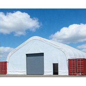 Portable PVC Storage Shelter Waterproof Outdoor Storage <b>Tent</b> Warehouse Storage <b>Tents</b> Double Trussed Fabric Buildings <b>Canopy</b> - Product Image 3