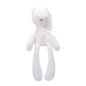 Simpatico Coniglio di Peluche Super Morbido <span class=keywords><strong>a</strong></span> Gambe Lunghe, Giocattolo per Neonati, Imbottito in Cotone PP, Compagno di Sonno Confortante per Neonati e Bambini Piccoli - Disponibile - Product Image 1