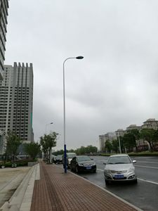 Năng lượng mặt trời Hệ thống <span class=keywords><strong>Led</strong></span> cực gió tuabin điện năng lượng ánh sáng đường phố thép cực - Product Image 6