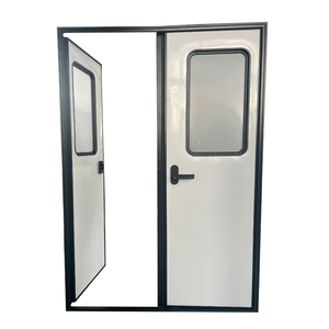 Porte double pour camping-car 1100x1900mm avec fenêtre fixe en acrylique ou en verre trempé pour conversion de camping-car - Product Image 3