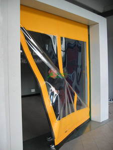 Puertas Correderas de PVC Inteligentes de Diseño Moderno y Alta Velocidad, Barrera Automática Contra el Polvo con Cierre para Plástico Acabado - Product Image 6