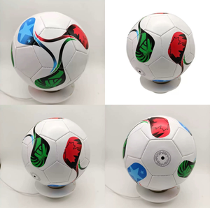ลูกฟุตบอลแบบกำหนดเอง ขนาดมาตรฐาน 5/4 เย็บด้วยเครื่องจักร สไตล์ฟุตบอลโลก สำหรับฝึกซ้อมและโปรโมชั่น - Product Image 2
