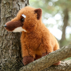HECION Lindo Peluche de <span class=keywords><strong>Mapache</strong></span> Sudamericano, Muñeco de Peluche Marrón, Juguete Reconfortante para Niños, Regalo de Cumpleaños, Animal de Peluche Suave - Product Image 5
