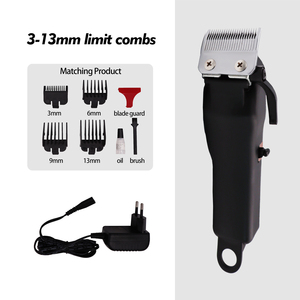 Chuyên Nghiệp Cắt Tóc Cắt Cắt Tóc Không Dây Điện Tóc Tông Đơ Người Đàn Ông Tóc Tông Đơ Tùy Chỉnh USB Có Thể Sạc Lại Màu Đen 2 Giờ - Product Image 6
