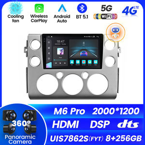 Lecteur autoradio sans fil M6 PRO Android 12 2K QLED pour Toyota <span class=keywords><strong>FJ</strong></span> Cruiser J15 2006-2020 - Product Image 2
