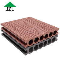 JZL Offre Spéciale Moderne 3D Texture Bois WPC Terrasse Imperméable Extérieur PVC Bambou Teck Matériau Composite Cours Jardins 18mm