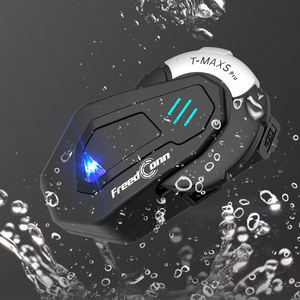 FreedConn T-MAX S PRO Sistema de Comunicación Intercomunicador de Grupo de 1000m, Auriculares para Casco de Motocicleta con Resistencia al Agua IP65 - Product Image 3
