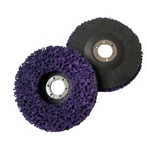 Snel verwisselbare, hoogwaardige paarse reinigings- en stripwiel - Slijpschijf voor het verwijderen van verf en roest, schuurmiddelen - Product Image 1