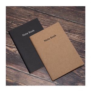 Custom Printed High Quality Sewing Bound Stationary Kids School Math Notebook Kraft Cover Weekly <b>A5</b> Size - Product Image 2
