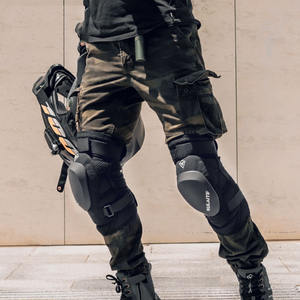 SULAITE Genouillère réglable, équipement de protection pour VTT, protection pour les coudes et les <span class=keywords><strong>genoux</strong></span> pour moto et motocyclette - Product Image 4