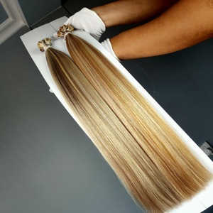 JasminebeautyWholesale - Extensiones de Cabello de Queratina Rusa con Punta Plana de Calidad Profesional, Alineación de Cutículas, Colores OEM, Gran Venta - Product Image 3