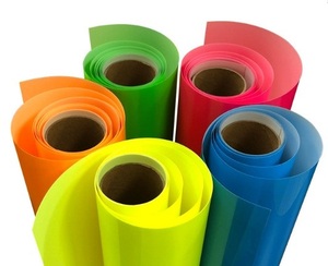Waterproof <strong>Vinyl</strong> Transfer PU Heat Transfer <strong>Vinyl</strong> <strong>Fluorescent</strong> Film for Hot Printing - Product Image 2