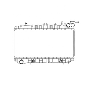 Manuale di Auto Motore di Ricambio Parte Tutti I Radiatore In Alluminio per 1991 1999 <span class=keywords><strong>Nissan</strong></span> Sentra B13 B14 B15 SR20 Parti - Product Image 2