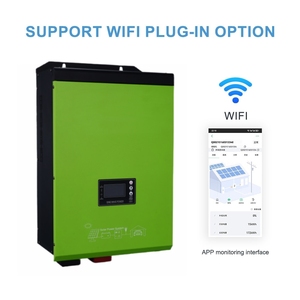 Sistema Solar Híbrido Yingke Fuera de Red de 4kw 5kw 6kw 7kw 3kw 2kw 24V 48V 12V CA de Baja Frecuencia con Cargador MPPT de 60A - Product Image 3