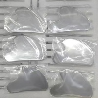 Outil de massage facial et corporel en acier inoxydable 304, planche de raclage métallique pour le visage, le cou, la mâchoire, massage beauté, soin de la peau, cadeau