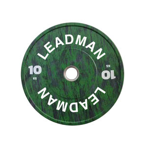 Ağırlık kaldırma 25lbs standart özel Logo 25kg halter powerbell halter tampon plakaları - Product Image 3