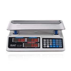 Bilance per vendita al dettaglio con doppio Display LCD bilance da 40KG 88lb per calcolo elettronico digitale - Product Image 5