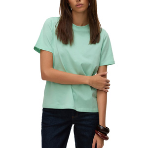 T-shirt décontracté en maille pour femme, prêt pour le voyage, infroissable, séchage rapide, pliable, léger, pour les vacances d'été, vente en gros fiable - Product Image 1