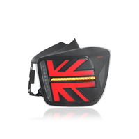 Conjunto de Luces Traseras LED KGKB para BMW Serie 1 F20 2012-2014, Diseño Union Jack, Señal de Giro Secuencial LED, Encendido Dinámico, Conexión Plug & Play