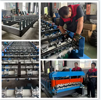 Machine à panneaux de toiture trapézoïdaux YS Ibr, ligne de formage de tôles métalliques pour maison préfabriquée