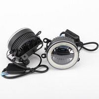 IPHCAR universel Auto Led antibrouillard 3IN1 M702 LED DRL LED feux diurnes LED Angel Eyes antibrouillard pour voitures