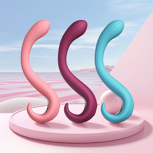 Masseur vibrant en silicone, baguette de massage pelvien étanche, appareil de massage portatif flexible avec conception inclinable de 45 à 180 degrés pour les soins corporels, OEM - Product Image 3