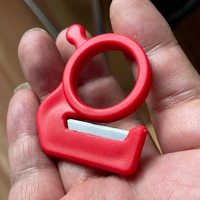 Vingermes Kleine Gereedschapssnijder Veiligheidsdraad Plastic Snijband Snij Ringmes Snitty Veiligheidssnijder
