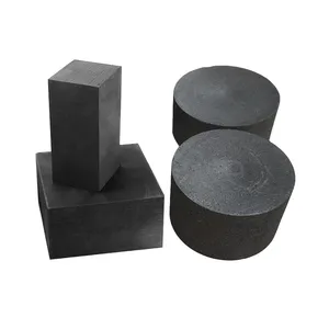 Blocs de graphite en carbone en forme de bloc de graphite spécial OEM pour la coulée et la coulée