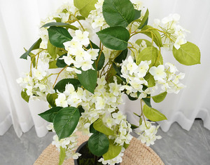 Oh Arts Wholesale Custom Artificial Snowball <b>Tree</b> in Plastic Pot for Living Room <b>Decoration</b> - Product Image 2