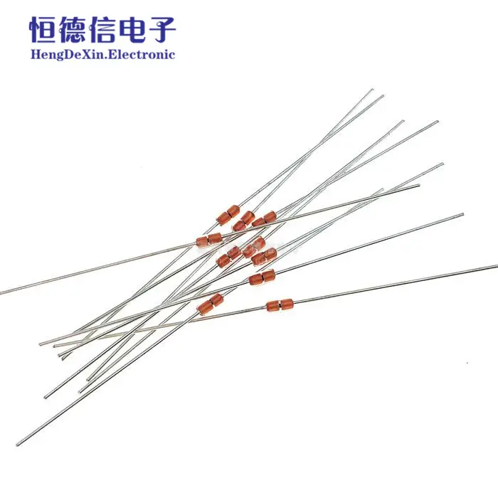 Glass Seal Mf58 Thermistor 5% Ntc 100K Sensitive Resistance Negative Temperature Do-35