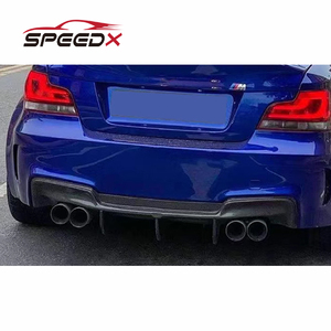 Cho BMW 1 <span class=keywords><strong>Series</strong></span> E82 Carbon Khuếch Tán Cơ Thể <span class=keywords><strong>Kit</strong></span> E82 E87 Sợi Carbon Phía Sau Bumper Khuếch Tán - Product Image 2