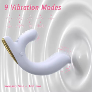 Personal Silicone Handheld Dual End Massager Vibradores Para Mujer Wand Massage <b>Vibrator</b> - Product Image 6