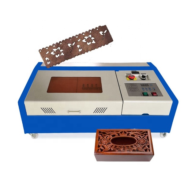 New Style Small Stone Leather Glass Laser Engraving Carving Machine Tabletop Co2 Laser Engraver