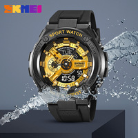 SKMEI 2101 Montre Sport Homme Analogique-Numérique en Plastique à Prix Abordable, Vente en Gros, Alarme, Chronographe, Résistance à l'Eau 50 Bar, Personnalisable
