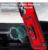 Funda de Lujo Antigolpes con Anillo y Ventana Deslizable para Xiaomi Redmi 12 10 9A Poco X3 X4 9C 10A A1 K50