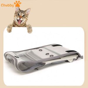 Sac de transport pliable et pratique pour animaux de compagnie, sac à dos respirant pour chat, personnalisable en couleur, pour extérieur et porté sur les épaules - Product Image 4