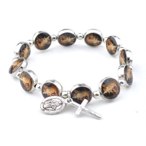 Pulseras <span class=keywords><strong>de</strong></span> Medalla <span class=keywords><strong>de</strong></span> la <span class=keywords><strong>Virgen</strong></span> María Católica, Cuentas <span class=keywords><strong>de</strong></span> Medalla <span class=keywords><strong>de</strong></span> San Charbel, Pulsera Elástica, Santos <span class=keywords><strong>de</strong></span> la Misericordia, Jesús, Pulseras <span class=keywords><strong>de</strong></span> Metal <span class=keywords><strong>de</strong></span> <span class=keywords><strong>Guadalupe</strong></span> - Product Image 3