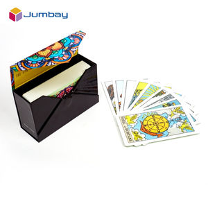 Carte <span class=keywords><strong>de</strong></span> Tarot pour Débutants <span class=keywords><strong>Marseille</strong></span> Spielkarten en Papier Plastique Mythologie avec <span class=keywords><strong>Sacs</strong></span> ou Support - Product Image 3