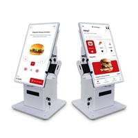 Terminal de Pago Todo en Uno con Pantalla Táctil de 21.5 Pulgadas, Impresora Térmica, Escáner QR, Lector de Códigos de Barras SDK