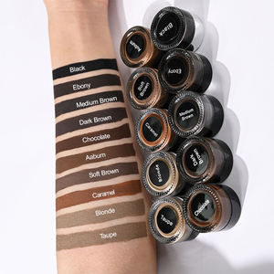 Label pribadi tahan lama dua warna alis Styling lilin tahan air <span class=keywords><strong>Eyeliner</strong></span> alis Gel Pomade krim bebas headphone mata - Product Image 6