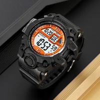 Montres sportives SKMEI 2245 pour homme, montres de sport à grand cadran, résistantes à l'eau 50m, montres numériques pour garçons